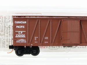 N Micro-Trains MTL 28120 CP Canadian Pacific 40' Single Door Box Car #230100