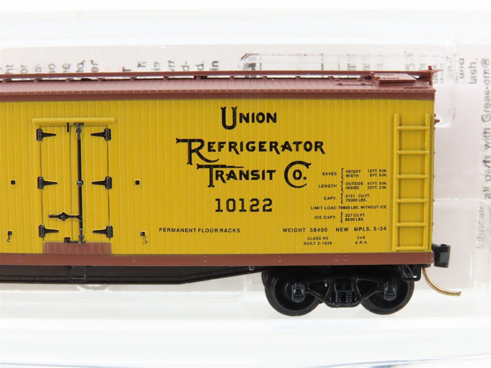 N Scale Micro-Trains MTL 49460 URTC Land O' Lakes Butter 40' Wood Reefer #10122