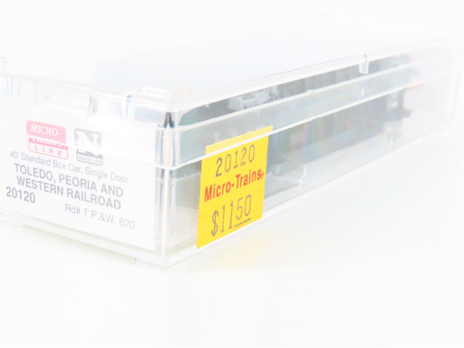N Scale Micro-Trains MTL 20120 TP&W Toledo Peoria & Western 40' Box Car #620