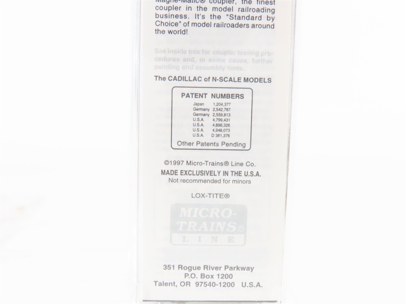 N Scale Micro-Trains MTL 49230 ART Crazy Water Crystals 40' Wood Reefer #417