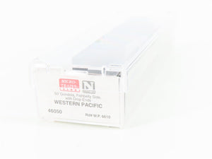 N Scale Micro-Trains MTL 46050 WP Western Pacific Railroad 50' Gondola #6610
