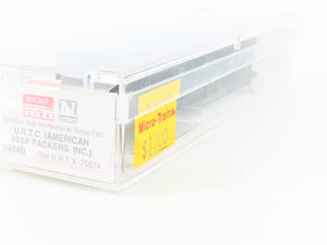 N Scale Micro-Trains MTL 59540 URTX American Beef Packers 40' Ice Reefer #75524
