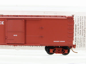 N Scale Micro-Trains MTL 39180 V&T Virginia & Truckee 40' Wood Box Car #1015