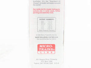 N Scale Micro-Trains MTL 39180 V&T Virginia & Truckee 40' Wood Box Car #1015