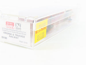 N Scale Micro-Trains MTL 39180 V&T Virginia & Truckee 40' Wood Box Car #1015