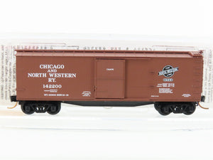 N Scale Micro-Trains MTL 39160 CNW Chicago & North Western 40' Box Car #142200