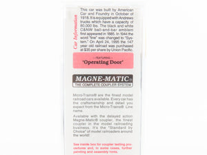 N Scale Micro-Trains MTL 39160 CNW Chicago & North Western 40' Box Car #142200