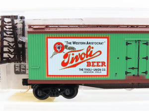 N Scale Micro-Trains MTL 49440 TUX Tivoli Beer 40' Wood Reefer #5100