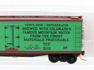 N Scale Micro-Trains MTL 49440 TUX Tivoli Beer 40' Wood Reefer #5100
