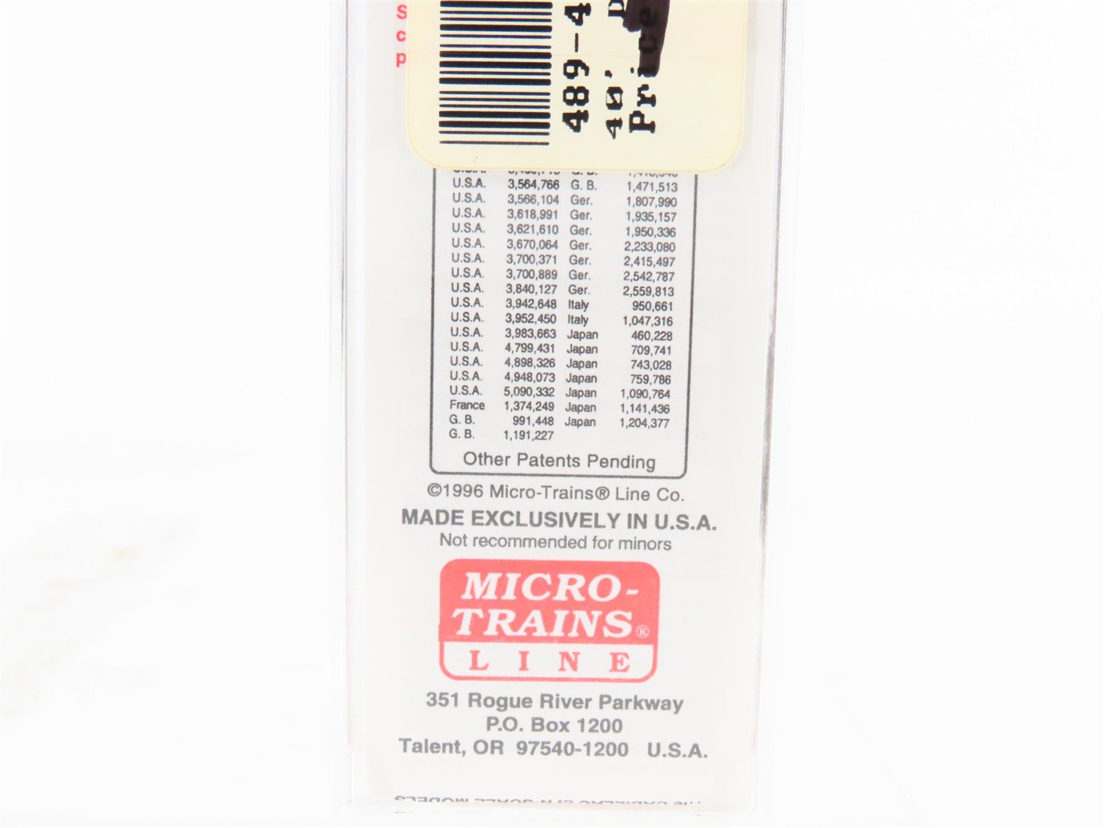 N Scale Micro-Trains MTL 49440 TUX Tivoli Beer 40' Wood Reefer #5100