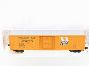 N Scale Micro-Trains MTL 27280 PGE Pacific Great Eastern 50' Box Car #8027
