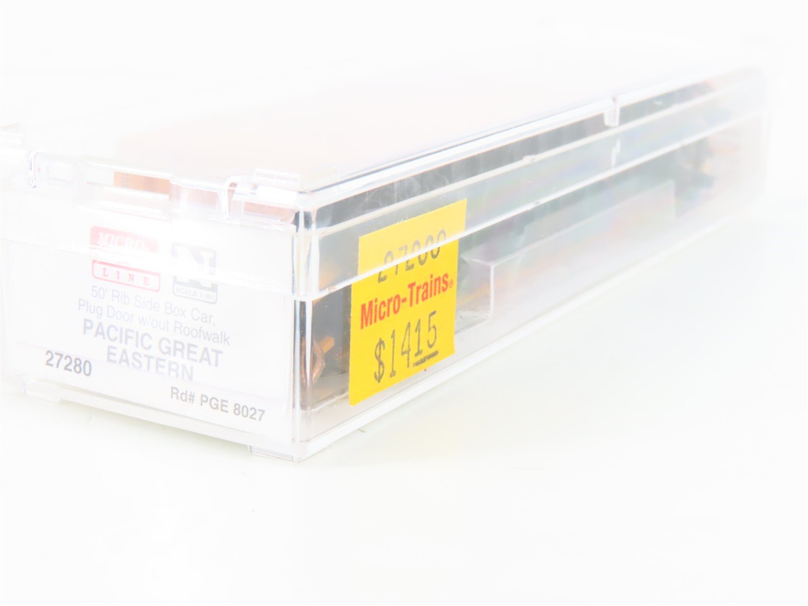 N Scale Micro-Trains MTL 27280 PGE Pacific Great Eastern 50' Box Car #8027