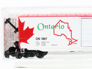 N Scale Micro-Trains MTL 07700156 ON Ontario Provincial 50' Box Car #1867