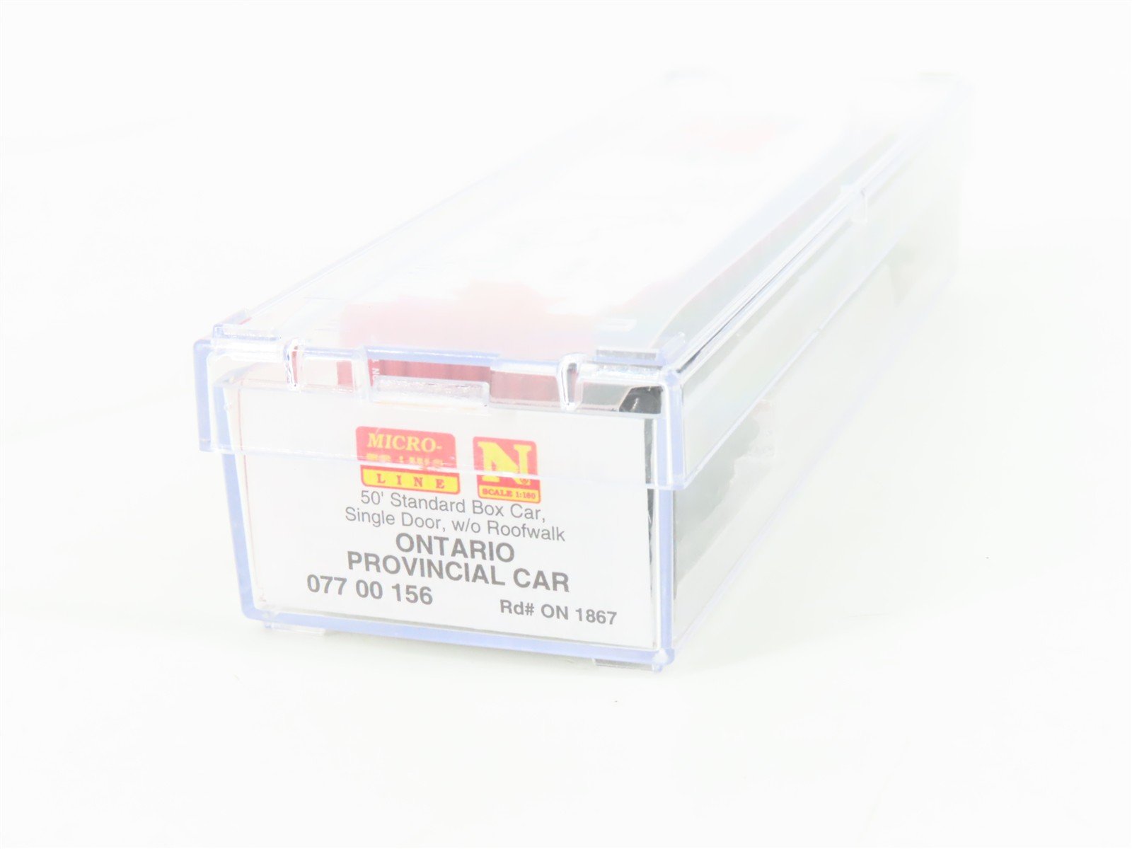 N Scale Micro-Trains MTL 07700156 ON Ontario Provincial 50' Box Car #1867