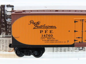 N Scale Micro-Trains MTL 49500 SP PFE Pacific Fruit Express 40' Reefer #14760