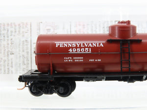 N Scale Micro-Trains MTL 65230 PRR Pennsylvania 39' Single Dome Tank Car #498651
