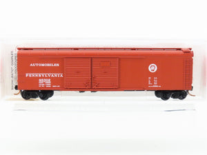 N Scale Micro-Trains MTL 79010 PRR Pennsylvania 50' Double Doors Box Car #483002