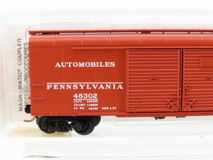 N Scale Micro-Trains MTL 79010 PRR Pennsylvania 50' Double Doors Box Car #483002