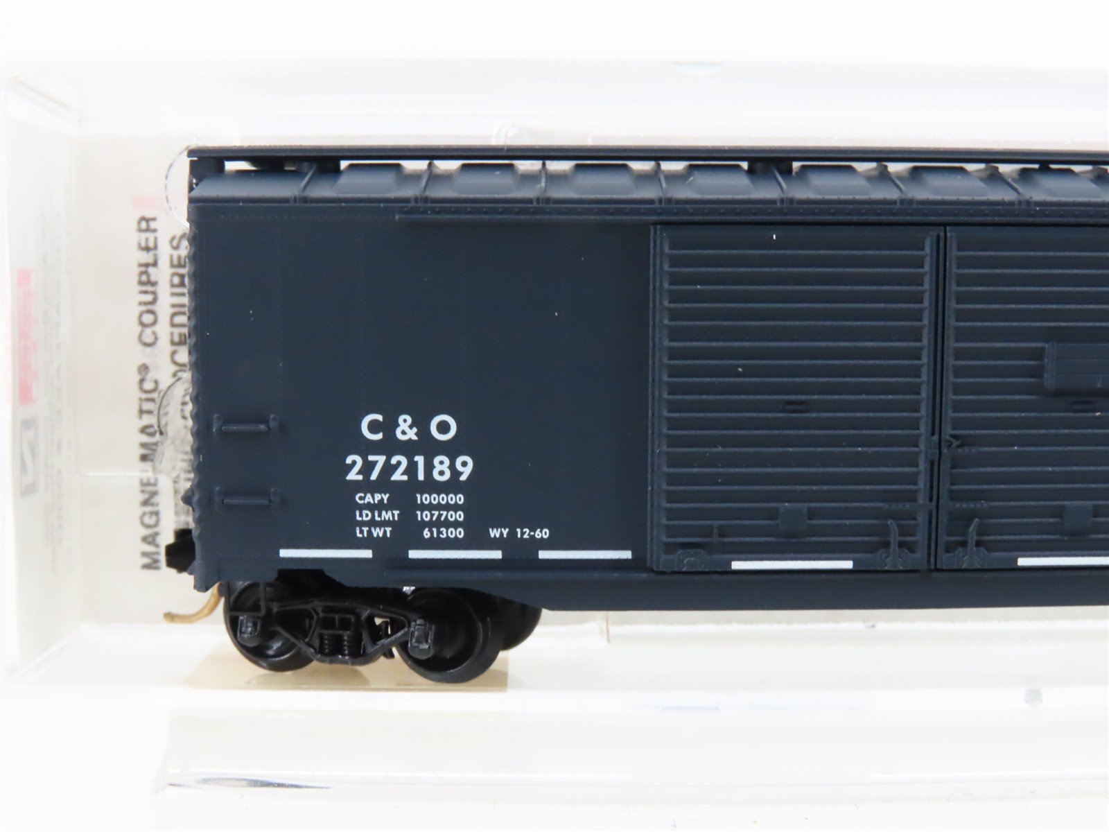 N Scale Micro-Trains MTL 78070 C&O Chesapeake & Ohio 50' Box Car #272189