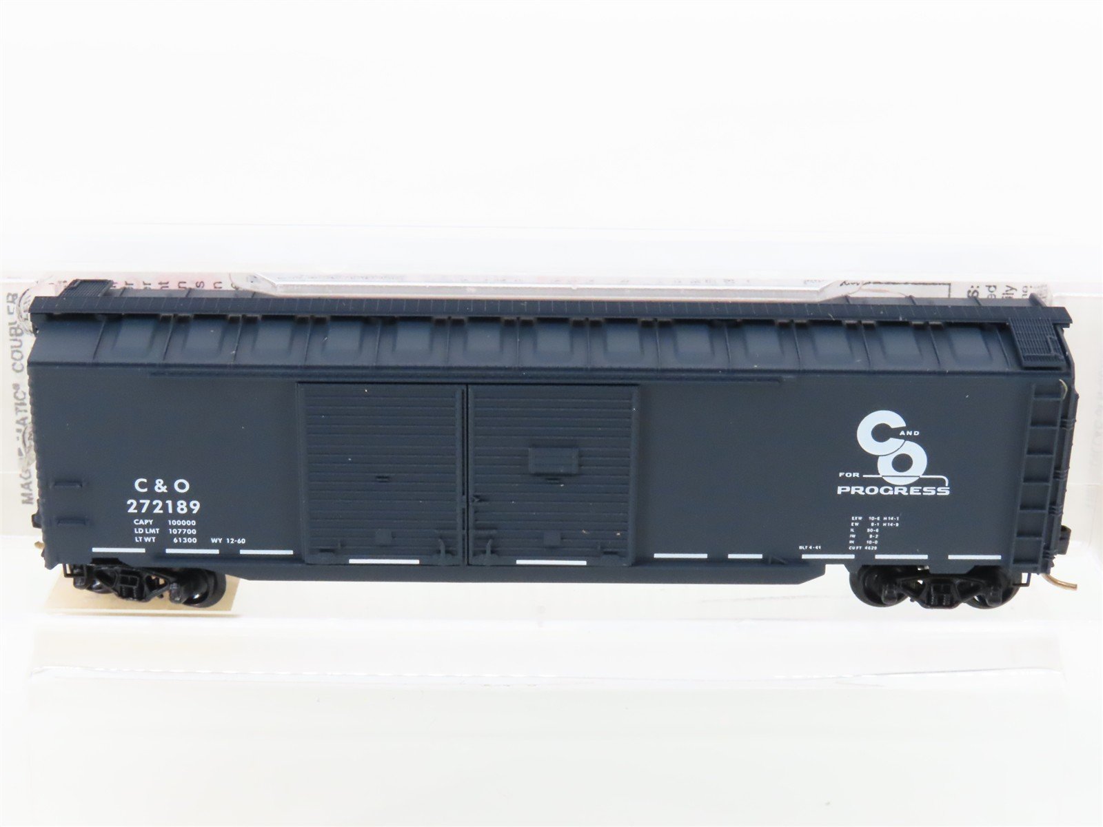 N Scale Micro-Trains MTL 78070 C&O Chesapeake & Ohio 50' Box Car #272189