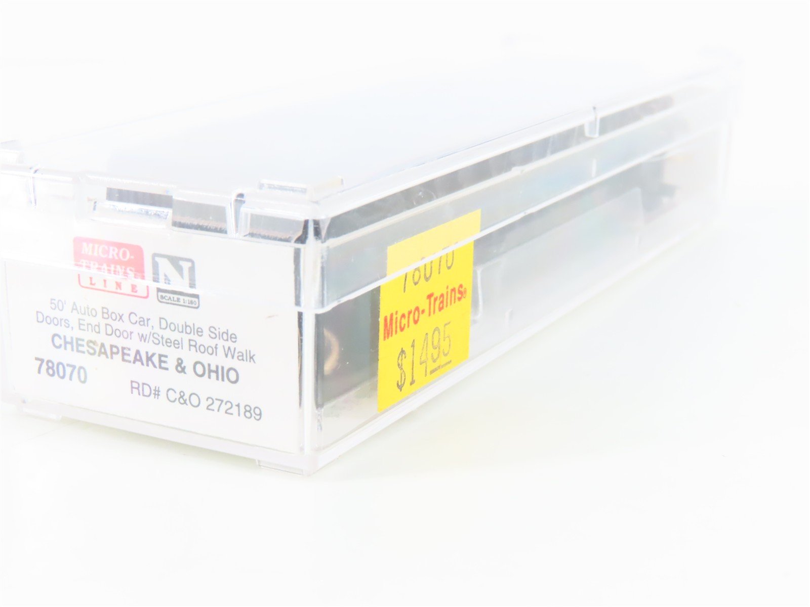 N Scale Micro-Trains MTL 78070 C&O Chesapeake & Ohio 50' Box Car #272189