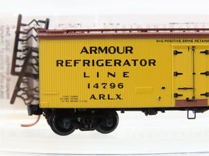 N Micro-Trains MTL 58550 ARLX Cloverbloom Butter 36' Wood Reefer #14796