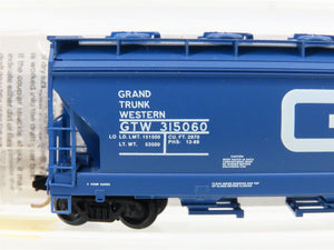 N Micro-Trains MTL 92010 GTW Grand Trunk Western 2-Bay Covered Hopper #315060