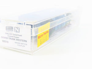 N Micro-Trains MTL 92010 GTW Grand Trunk Western 2-Bay Covered Hopper #315060