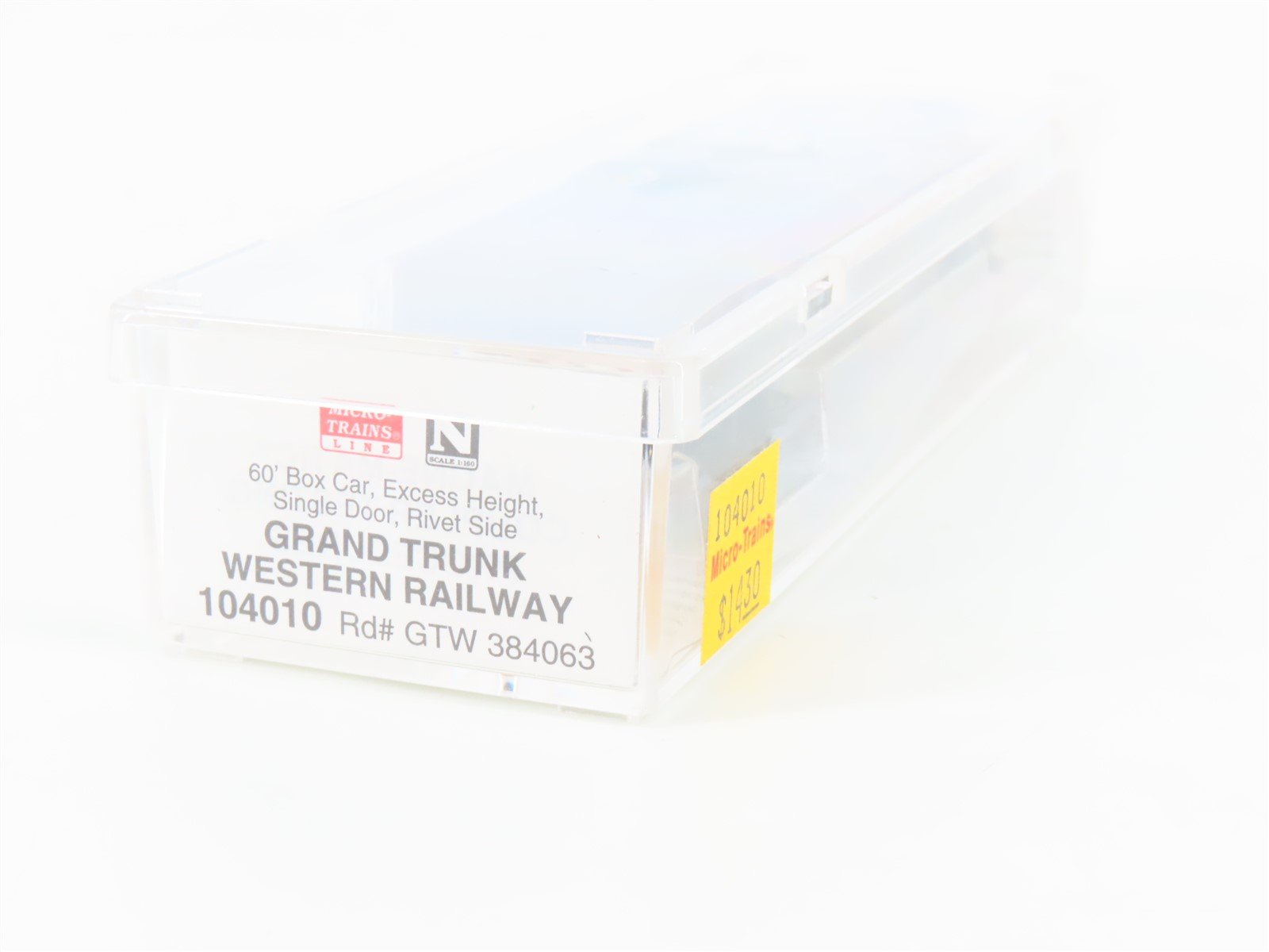 N Micro-Trains MTL 104010 GTW Grand Trunk Western 60' Excess Height Box Car