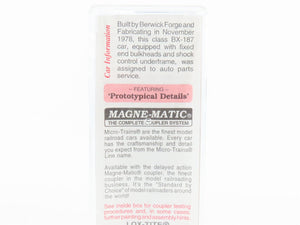 N Scale Micro-Trains MTL 103050 ATSF Santa Fe 60' Excess Height Box Car #37572