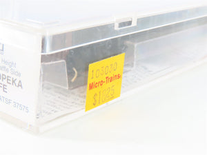 N Scale Micro-Trains MTL 103030 ATSF Santa Fe 60' Excess Height Box Car #37575