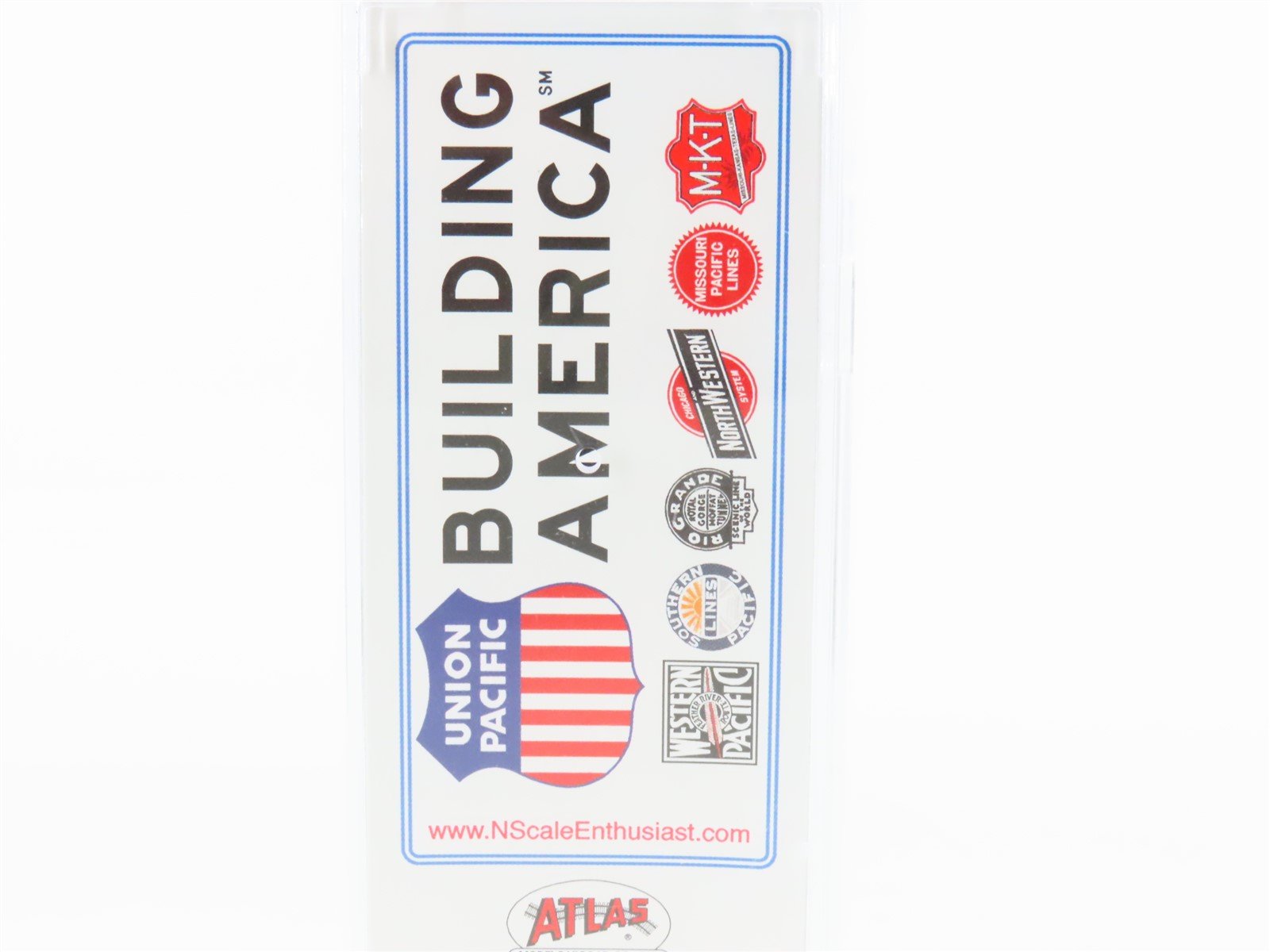 N Scale Micro-Trains/Atlas NSE MTL 16-79 UP Flat Car 52087 w/ Historical Trailer