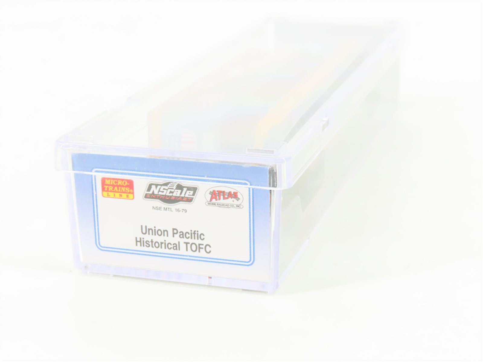 N Scale Micro-Trains/Atlas NSE MTL 16-79 UP Flat Car 52087 w/ Historical Trailer