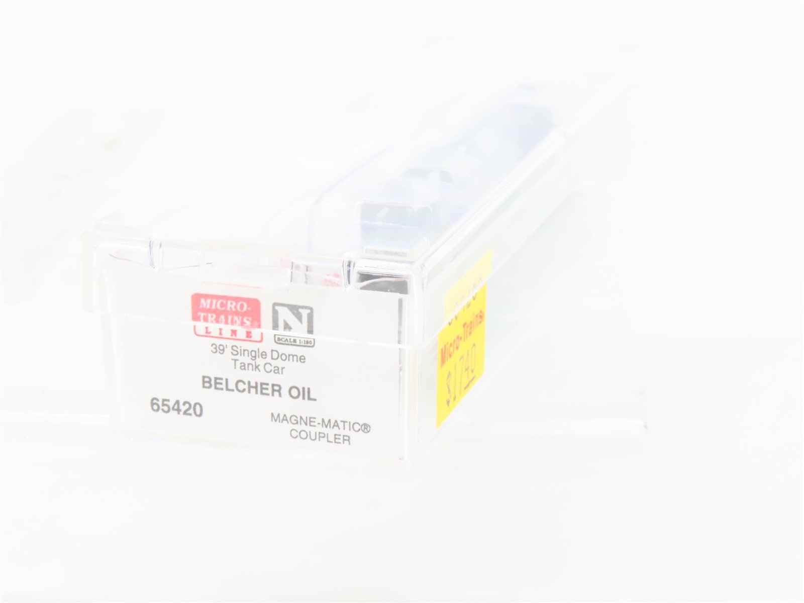 N Scale Micro-Trains MTL 65420 BERX Belcher Oil Co. Single Dome Tank Car #105