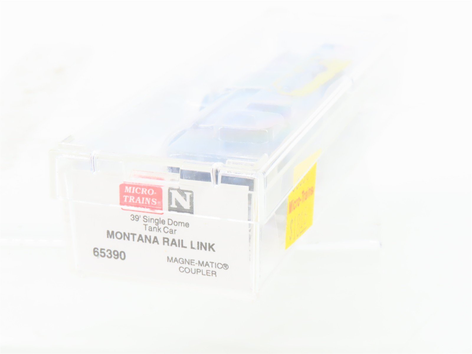 N Scale Micro-Trains MTL 65390 MRL Montana Rail Link Single Dome Tank Car 100015