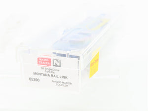 N Scale Micro-Trains MTL 65390 MRL Montana Rail Link Single Dome Tank Car 100015