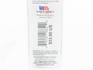 N Micro-Trains MTL 09444190 MP Mo-Pac 3-Bay Covered Hopper #723441 - Weathered