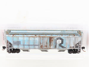 N Micro-Trains MTL 09644180 UP Union Pacific/ex. RI 3-Bay Hopper 81633 Weathered