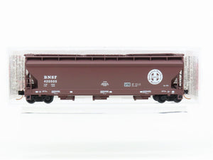 N Scale Micro-Trains MTL 94180 BNSF Railway 3-Bay Covered Hopper #420505