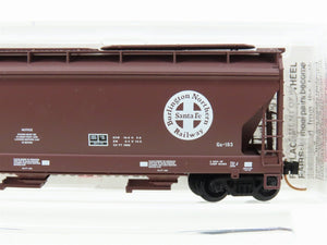 N Scale Micro-Trains MTL 94180 BNSF Railway 3-Bay Covered Hopper #420505