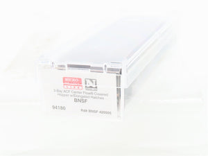 N Scale Micro-Trains MTL 94180 BNSF Railway 3-Bay Covered Hopper #420505