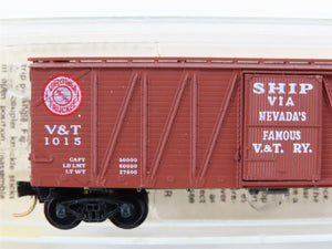 N Scale Kadee Micro-Trains MTL 28010 V&T Virginia & Truckee 40' Box Car #1015
