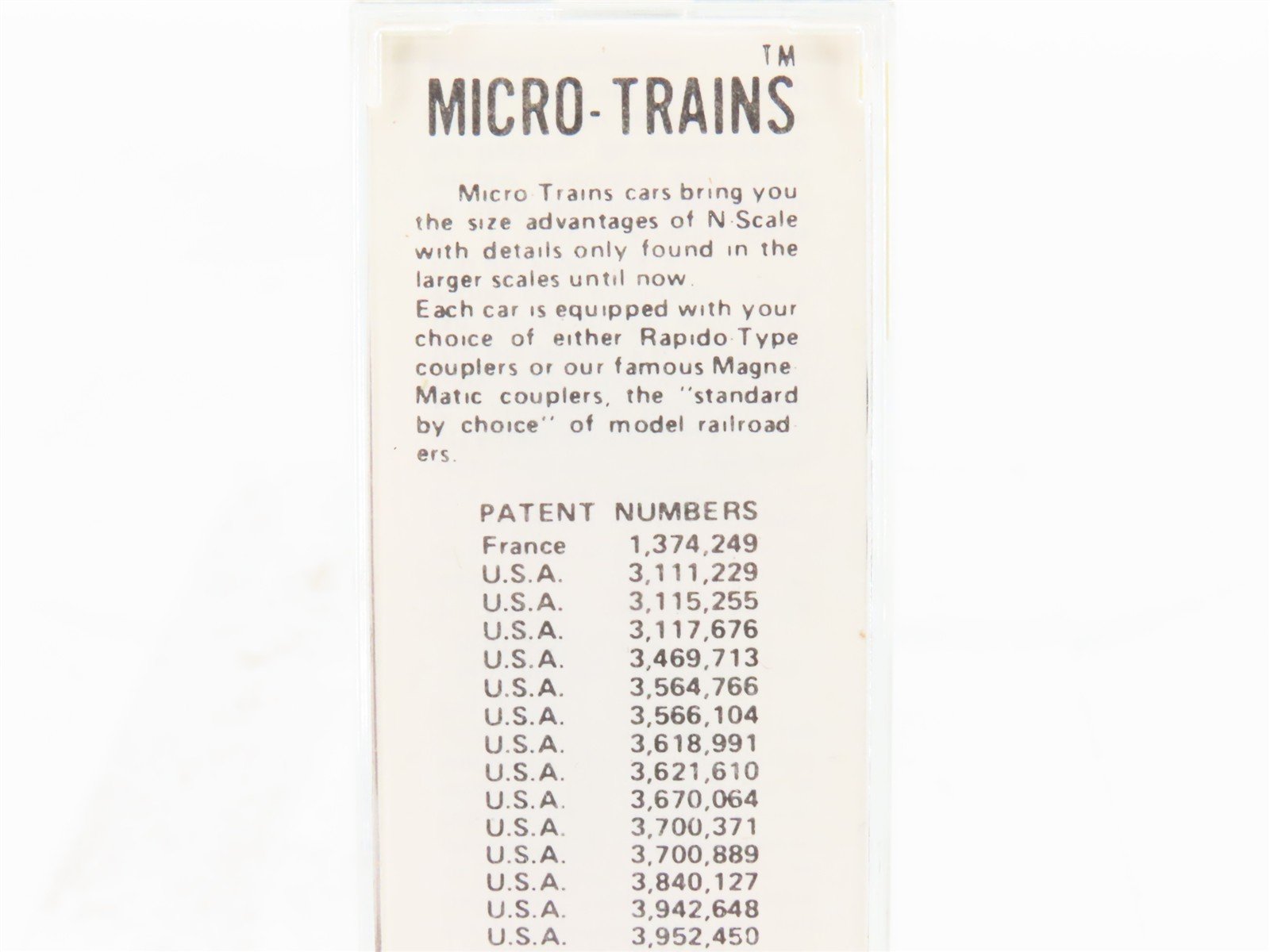 N Scale Kadee Micro-Trains MTL 28010 V&T Virginia & Truckee 40' Box Car #1015