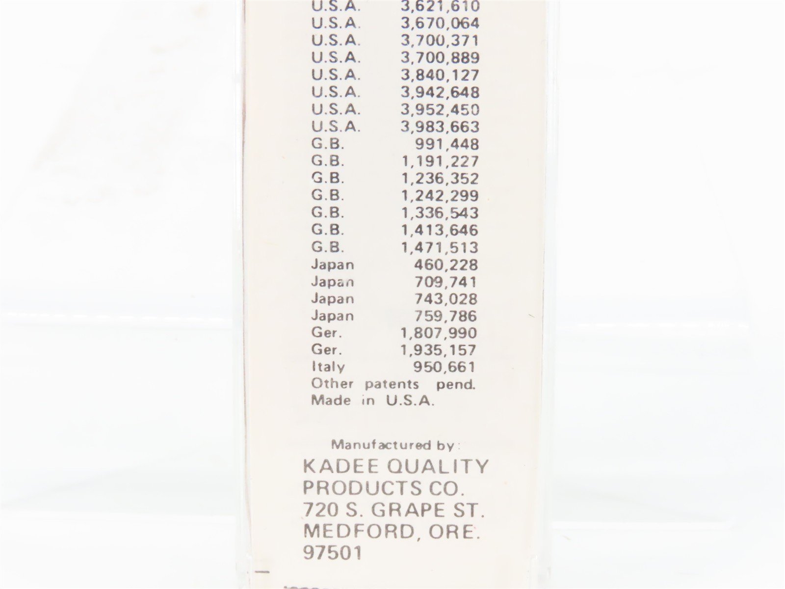 N Scale Kadee Micro-Trains MTL 28010 V&T Virginia & Truckee 40' Box Car #1015