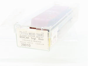 N Scale Kadee Micro-Trains MTL 28010 V&T Virginia & Truckee 40' Box Car #1015
