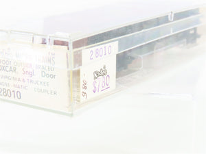 N Scale Kadee Micro-Trains MTL 28010 V&T Virginia & Truckee 40' Box Car #1015