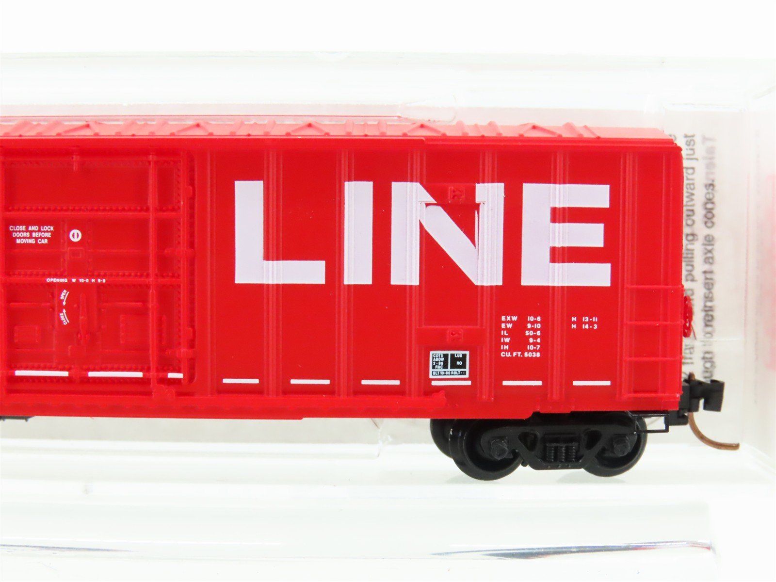 N Scale Micro-Trains MTL 27260 SOO Line 50' Rib Side Plug Door Box Car #19369