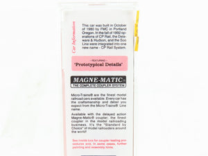 N Scale Micro-Trains MTL 27260 SOO Line 50' Rib Side Plug Door Box Car #19369