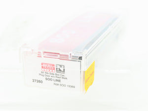 N Scale Micro-Trains MTL 27260 SOO Line 50' Rib Side Plug Door Box Car #19369
