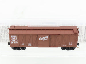 N Scale Micro-Trains MTL 28150 CB&Q Burlington Route 40' Box Car #25402